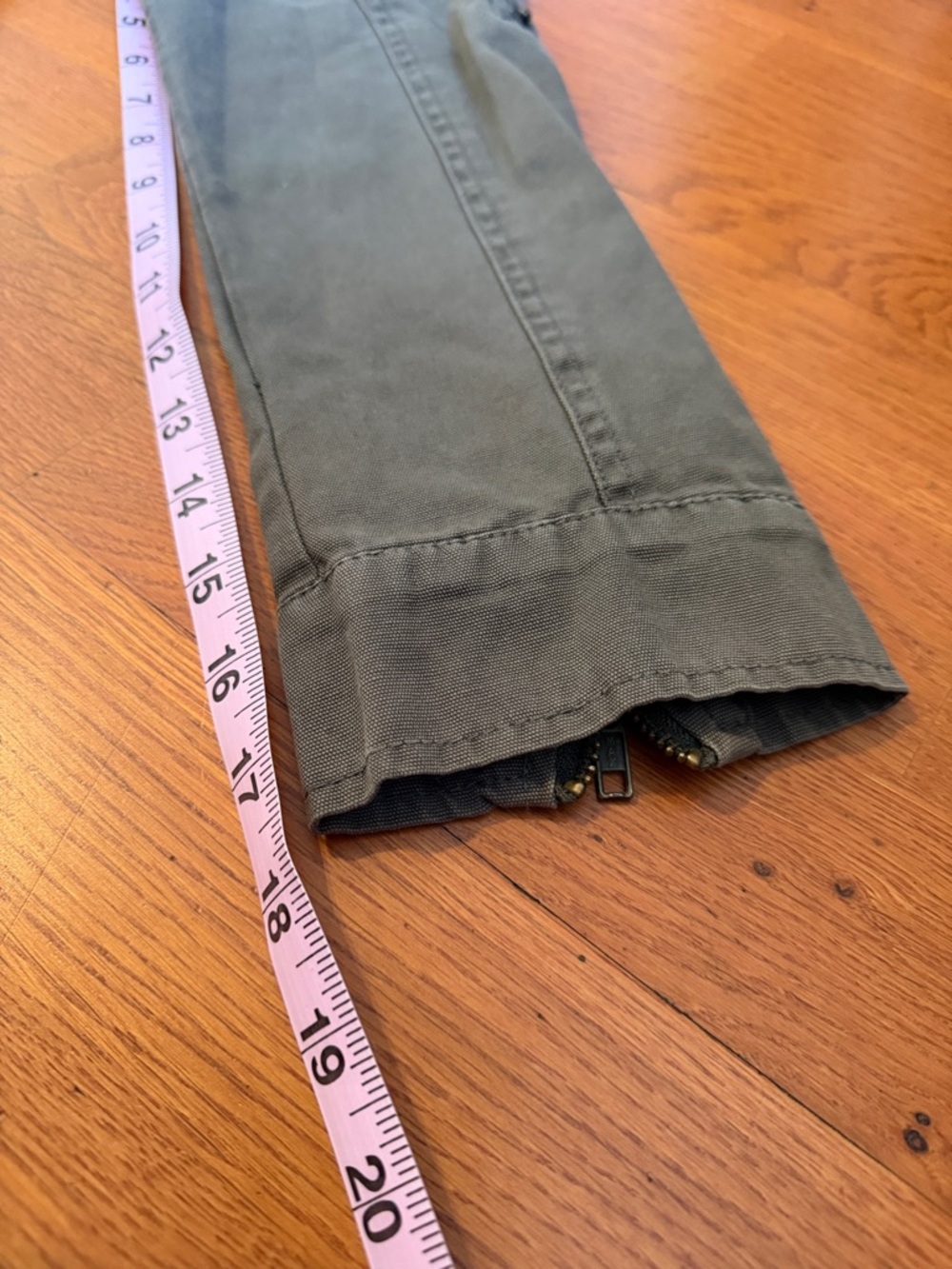 American Rag Small Olive-Grey Utility Shirt Jacket - Picture 8 of 11